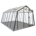 Serre de jardin S104H 9,12m² en aluminium et verre trempé ALULINE – ACD
