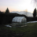 Serre de jardin S104H 9,12m² en aluminium et verre trempé ALULINE – ACD