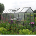 Serre de jardin S106H 13,62m² en aluminium et verre trempé ALULINE – ACD