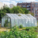 Serre de jardin S106H 13,62m² en aluminium et verre trempé ALULINE – ACD