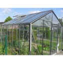 Serre de jardin R305H 11,35m² en aluminium et verre trempé ALULINE – ACD