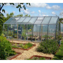 Serre de jardin S208H 22,53m² en aluminium et verre trempé ALULINE – ACD