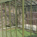 Serre de jardin Authentique sur base 2,75x6,05m en verre trempé - Lams