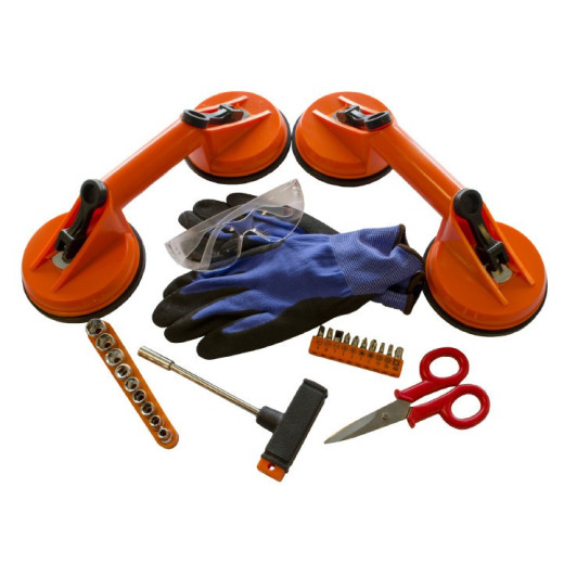 Pack d'accessoires pour montage de serres en verre – ACD