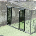 Kit porte complète supplémentaire pour serres LUXE alu et verre Green Protect