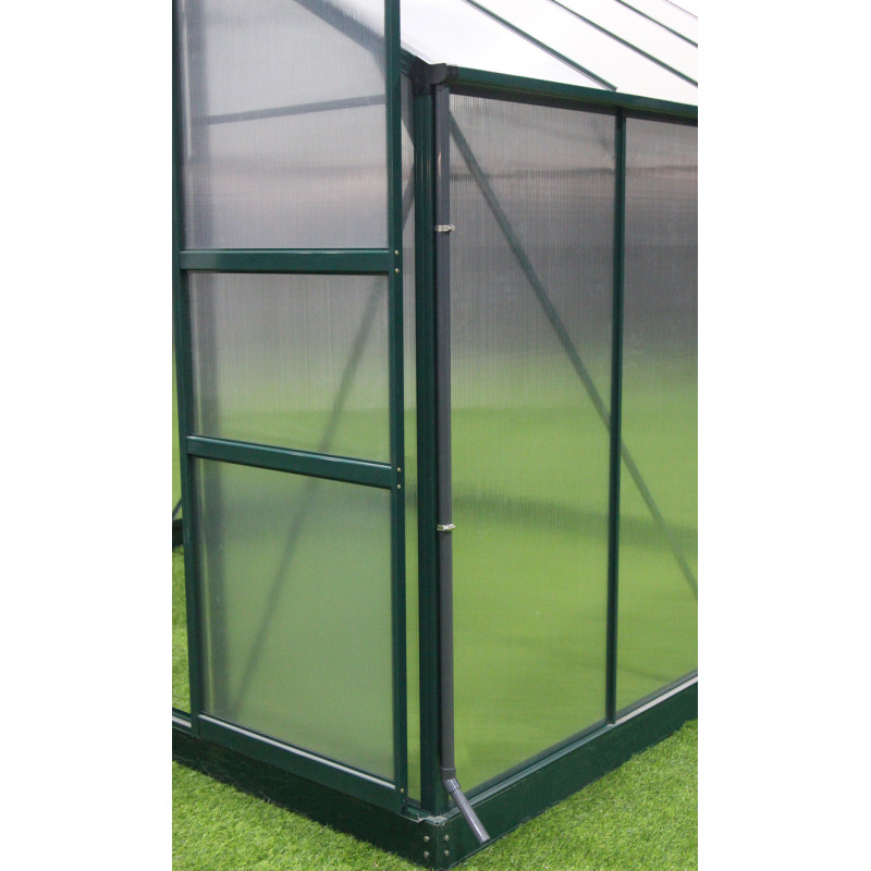 Descentes de gouttières pour serres en polycarbonate Green Protect