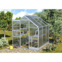 Serre de jardin Apollo 3800 en alu et polycarbonate de 4 mm - Vitavia