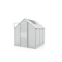 Serre de jardin Apollo 3800 en alu et polycarbonate de 4 mm - Vitavia