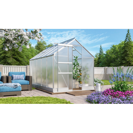 Serre de jardin en alu et polycarbonate de 6mm - Apollo 6200 - Vitavia