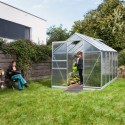 Serre de jardin en alu et polycarbonate de 6mm - Apollo 6200 - Vitavia