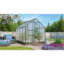 Serre de jardin en alu vert et polycarbonate 4mm - Apollo 5000 - Vitavia