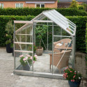 Serre de jardin 5m² en aluminium et verre horticole Popular - Halls