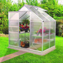 Serre Venus 2,5m² en aluminium et panneaux de polycarbonate 4mm - Vitavia