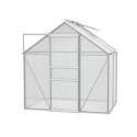 Serre de jardin Venus 2,5m² en aluminium et panneaux de polycarbonate 6mm - Vitavia