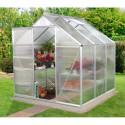 Serre de jardin en alu et polycarbonate 6mm - Venus 3800 - Vitavia