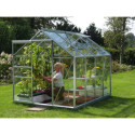 Serre de jardin en alu et verre de sécurité 3mm - Venus 5000 - Vitavia