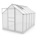 Serre de jardin en alu et polycarbonate 4mm - Venus 6200 - Vitavia