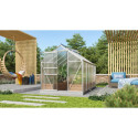 Serre de jardin en alu et polycarbonate 4mm - Venus 6200 - Vitavia