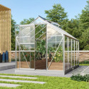 Serre de jardin en alu et verre de sécurité 3mm - Venus 6200 - Vitavia