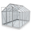 Serre de jardin en alu et verre de sécurité 3mm - Venus 6200 - Vitavia