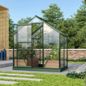 Serre de jardin en alu et verre de sécurité 3mm - Venus 2500 - Vitavia
