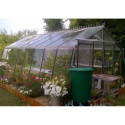 Serre de jardin S210H Prestige Grow 28,16m² en aluminium anodisé et verre trempé – ACD