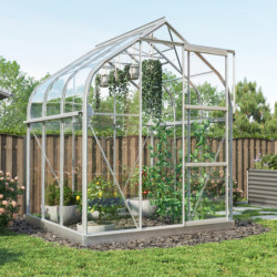 Serre de jardin en aluminium et verre de 3mm - Orion 3800 - Vitavia