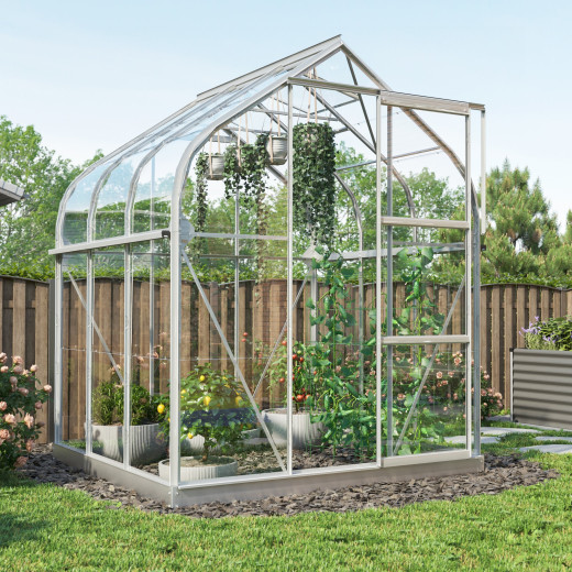 Serre de jardin en aluminium et verre de 3mm - Orion 3800 - Vitavia