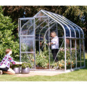 Serre de jardin en aluminium et verre de 3mm - Orion 5000 - Vitavia