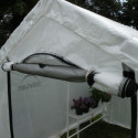 Serre de jardin démontable 4,32m² en polyéthylène et acier - Shelter Logic