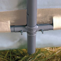 Serre de jardin démontable 5,76m² en polyéthylène et acier - Shelter Logic