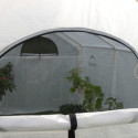 Serre de jardin démontable 4,32m² en polyéthylène et acier avec étagère - Shelter Logic