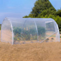 Serre tunnel de culture pieds droits 12m² - 3x4m - 200 microns RICHEL