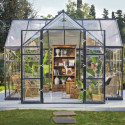 Serre de jardin en alu et polycarbonate 10,89m² Victory Orangery™ – Canopia