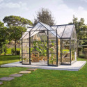 Serre de jardin en alu et polycarbonate 10,89m² Victory Orangery™ – Canopia
