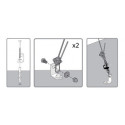 Kit d’ancrage pour les serres Canopia by Palram