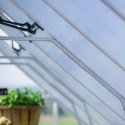 Serre Balance™ 11m² structure argent et panneaux hybrides – Canopia PALRAM
