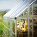 Serre Balance™ 11m² structure argent et panneaux hybrides – Canopia PALRAM