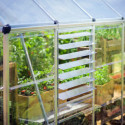Serre Balance™ 11m² structure argent et panneaux hybrides – Canopia PALRAM
