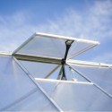 Serre Balance™ 18,4m² structure argent et panneaux hybrides – Canopia by Palram