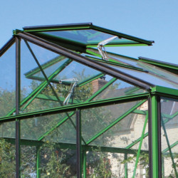 Lucarne de toiture en aluminium pour serres de jardin Supra LAMS