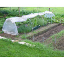 Serre chenille de jardin 1,3x10m en PE non armé 200 microns Serres Tonneau