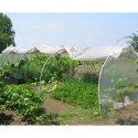 Serre chenille de jardin 1,3x10m en PE non armé 200 microns Serres Tonneau