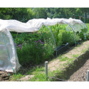 Serre chenille de jardin 1,3x5m en PE non armé 200 microns Serres Tonneau