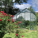 Système d’ombrage pour serres en aluminium laqué vert Carvi et Laurus 8,10m² - Lams