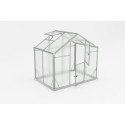 Serre de jardin 6,5m² en aluminium et polycarbonate 6mm Sanus L3 – Gampre