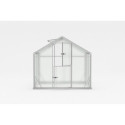 Serre de jardin 11m² en aluminium et polycarbonate 6mm Sanus L11 – Gampre