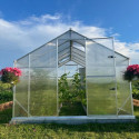 Serre de jardin 9,8m² en aluminium et polycarbonate 6mm Sanus UP! L10 – Gampre