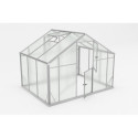 Serre de jardin 6,38m² en aluminium et polycarbonate 6mm Sanus UP! XL7 – Gampre