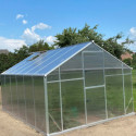 Serre de jardin 12,5m² en aluminium et polycarbonate 6mm Sanus UP! XL12 – Gampre